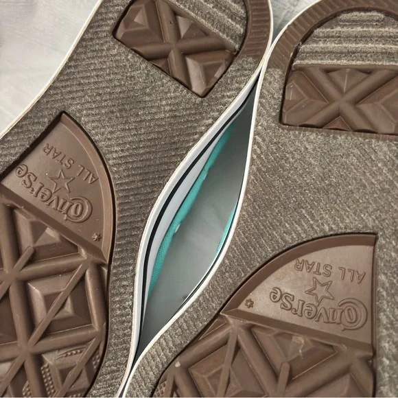 Converse All ⭐️ Star Unisex W6/M4 Chuck Taylor Aqua Canvas Low Top Sneakers - Picture 11 of 14